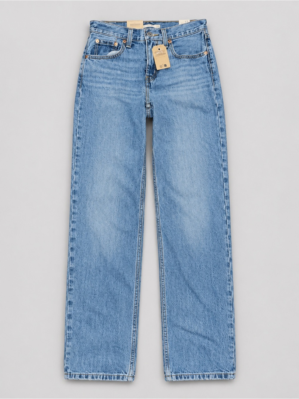 NWT Levi's Low Pro Straight Jeans Light Wash - Size 24